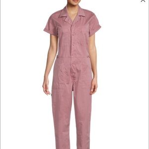 Pistola Grover Solid Jumpsuit, size XS in Mauve